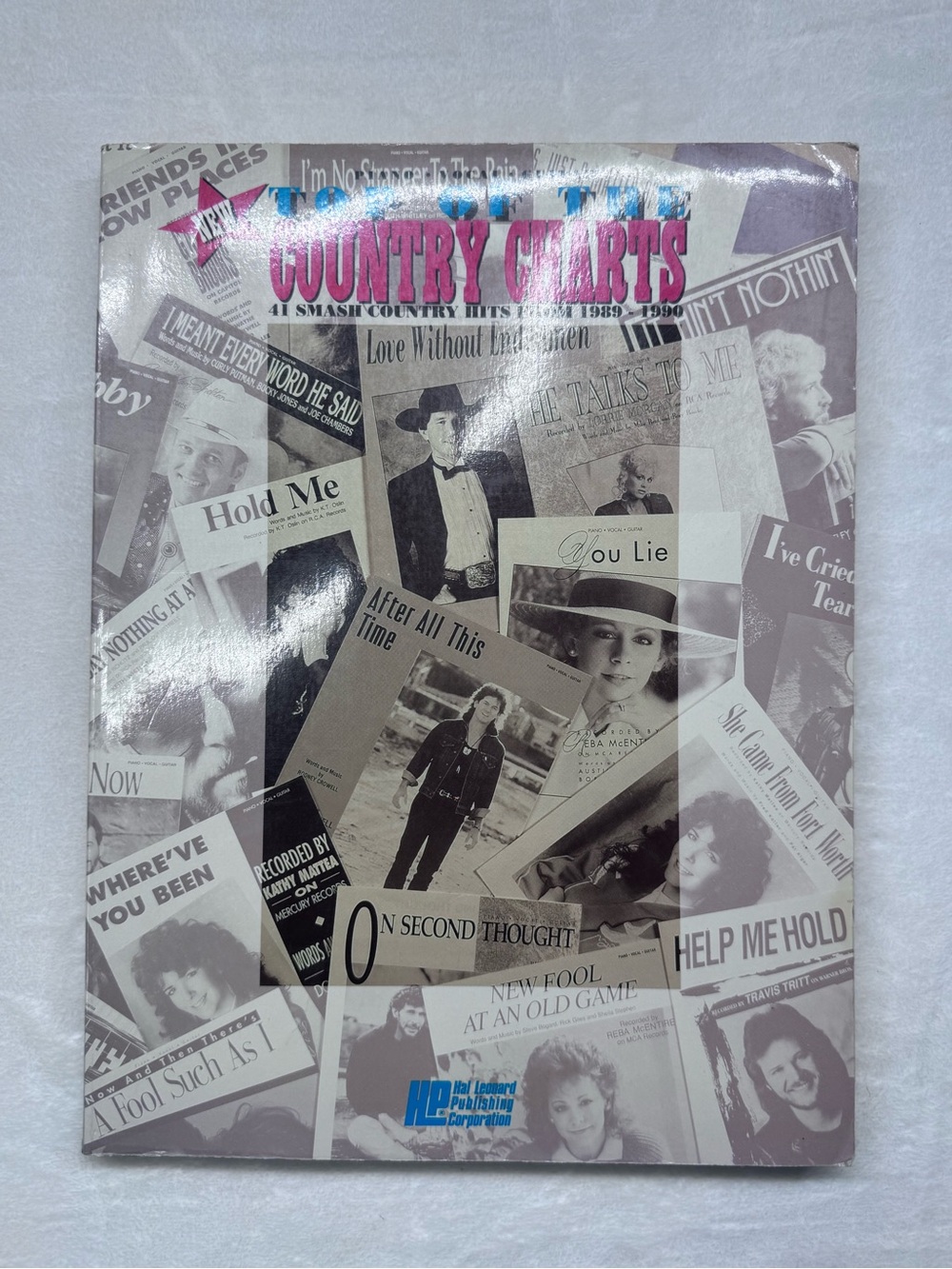 Top of the Country Charts: Country Hits from 1989–1990 | Piano Vocal Guitar